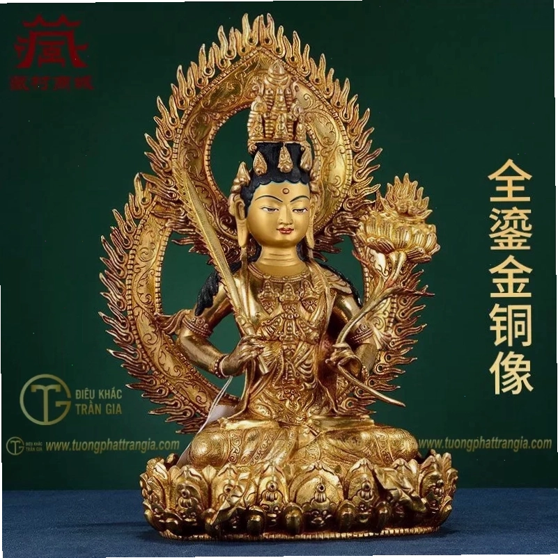 Hình nền Phật Hư Không Tạng Bồ Tát với nụ cười an lạc