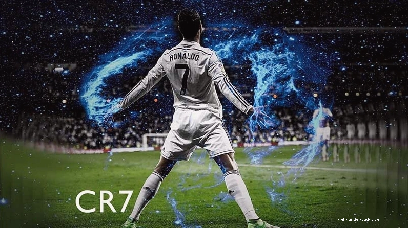 Hình nền Ronaldo cho điện thoại với gam màu trầm ấm