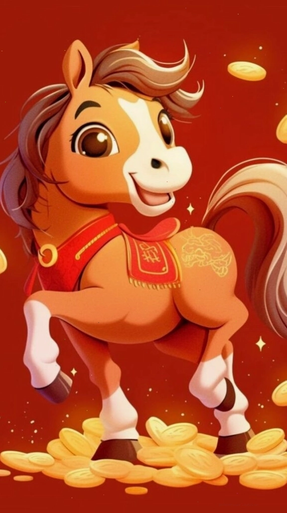 Hình nền Tết Ngọ vui tươi
