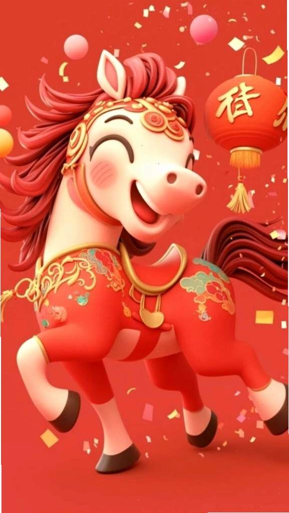 Hình nền Tết với Ngựa và hoa mai