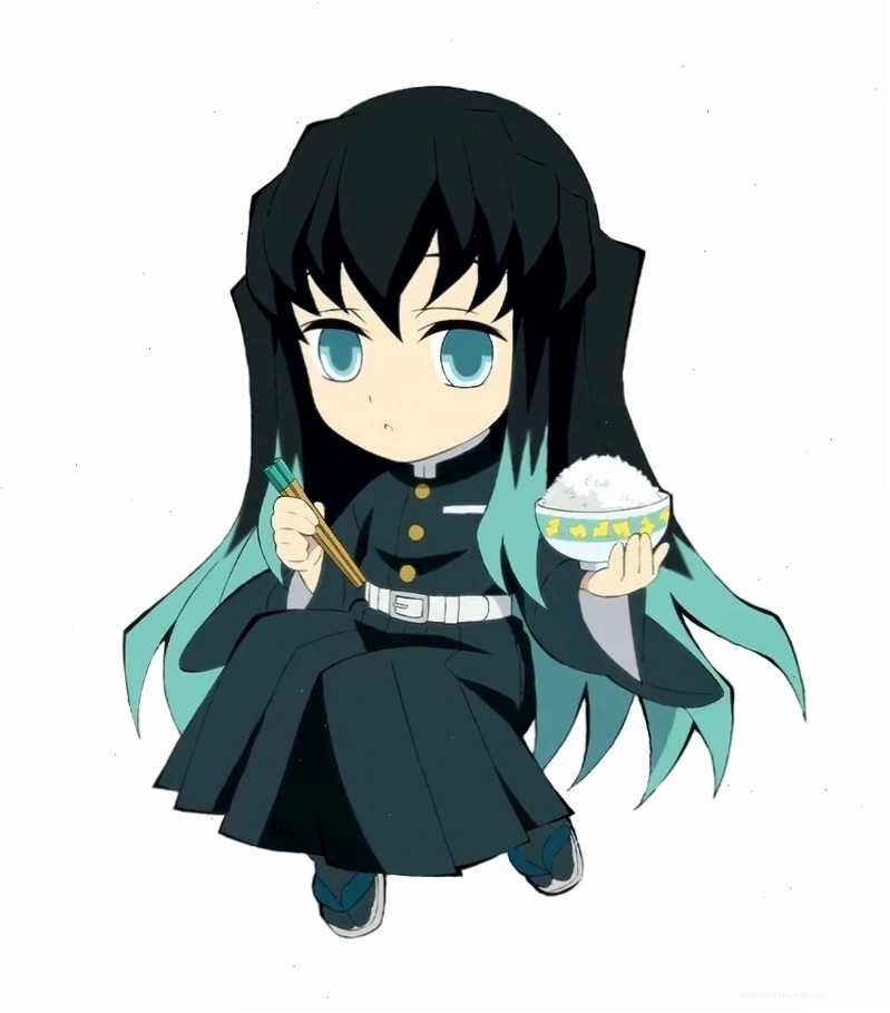 Muichiro Chibi cute với tạo hình siêu đáng yêu