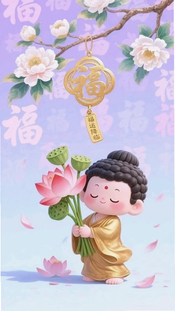 Nguyện cầu bình an với hình ảnh hoa sen