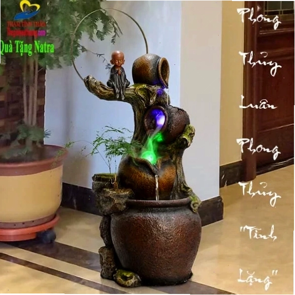 Phong thủy luân trên bàn làm việc mang lại không gian tĩnh lặng