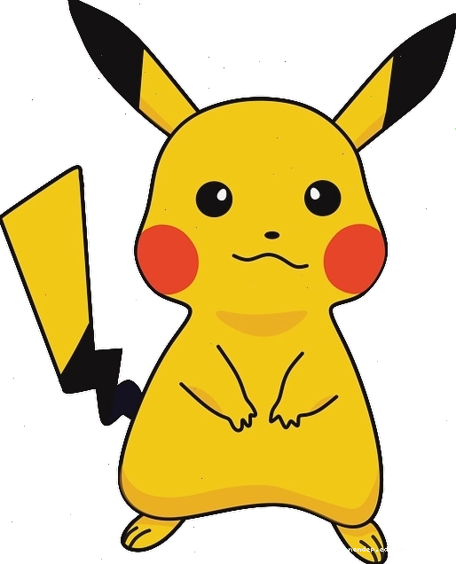 Pikachu phiên bản 3D với tông màu vàng rực rỡ và biểu cảm thân thiện