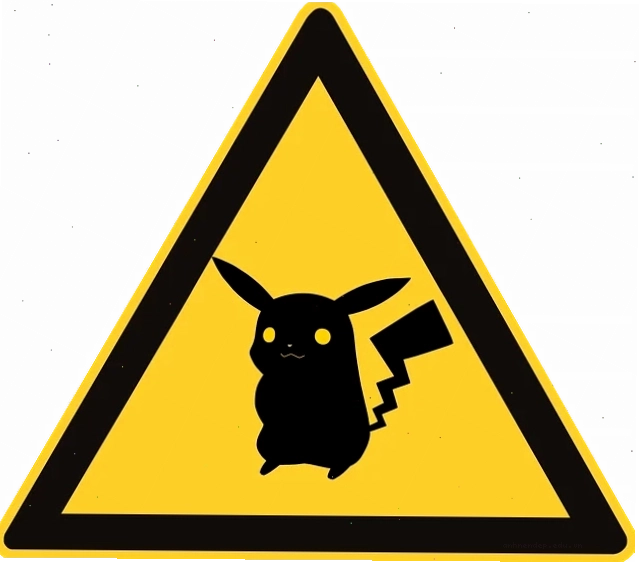 Pikachu trong game Pokemon Go, biểu tượng của trò chơi di động nổi tiếng