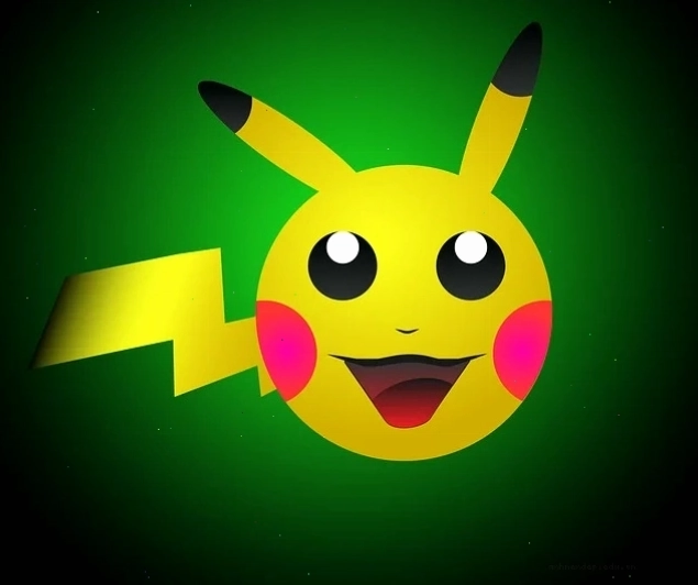 Pikachu trong tư thế sẵn sàng chiến đấu, toát lên khí chất mạnh mẽ