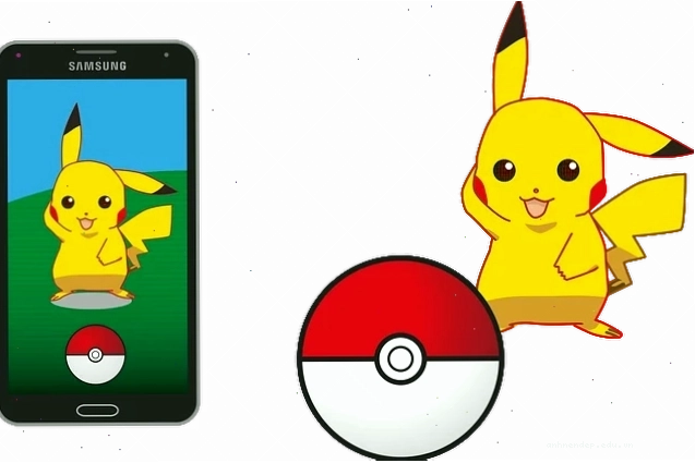 Pikachu và Pokeball, biểu tượng của các trận đấu Pokemon