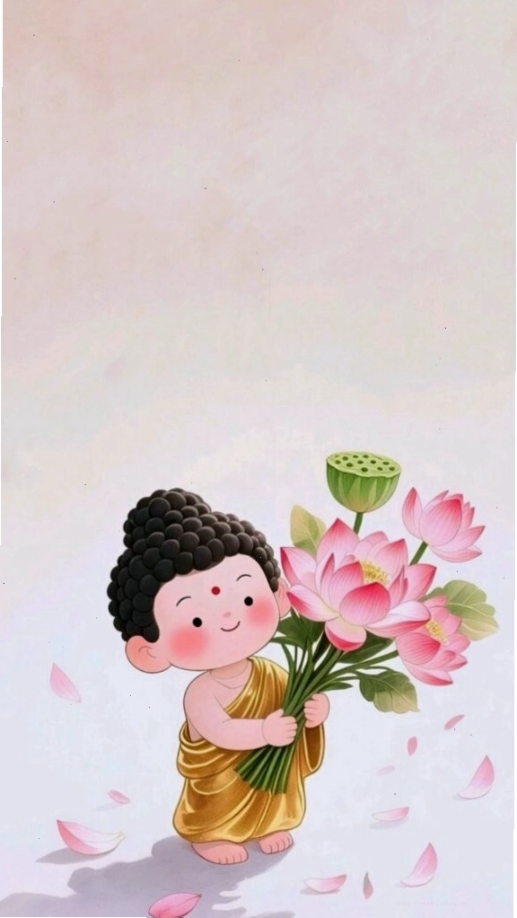 Sen hồng tươi thắm, là biểu tượng của sự thiện lành, may mắn và tình yêu thương