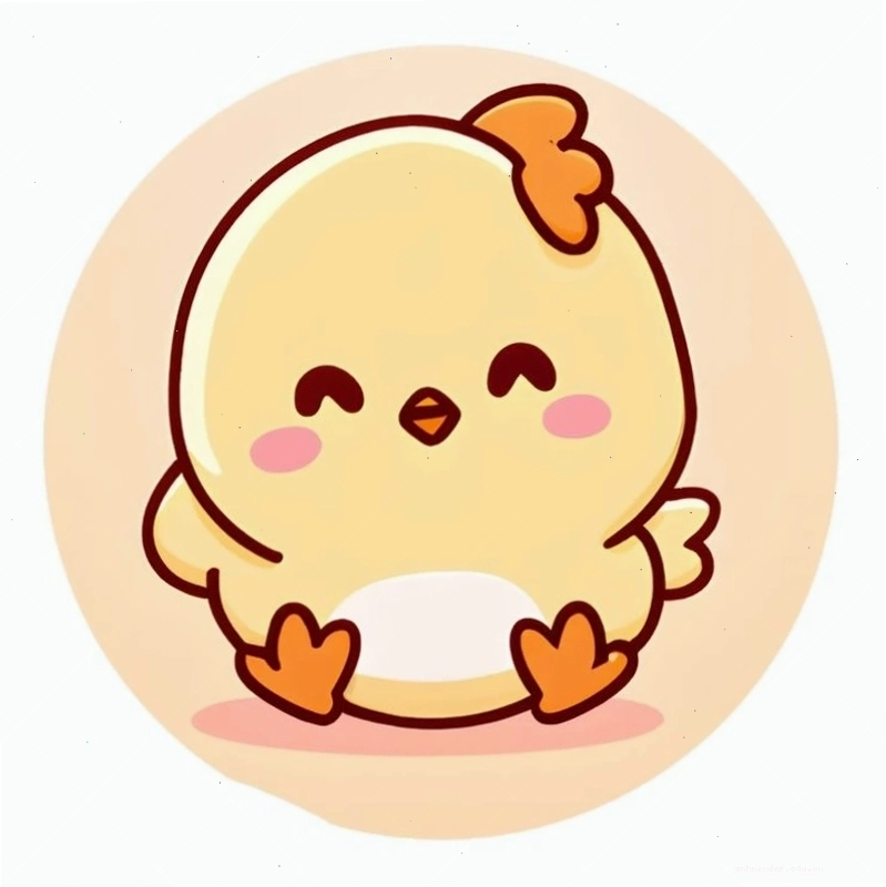 Sưu tầm gà chibi cute cực ngộ nghĩnh