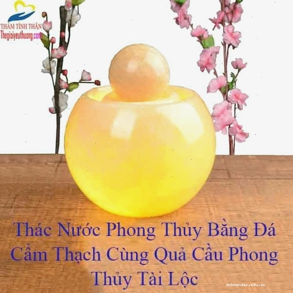 Thác nước phong thủy bằng đá cẩm thạch
