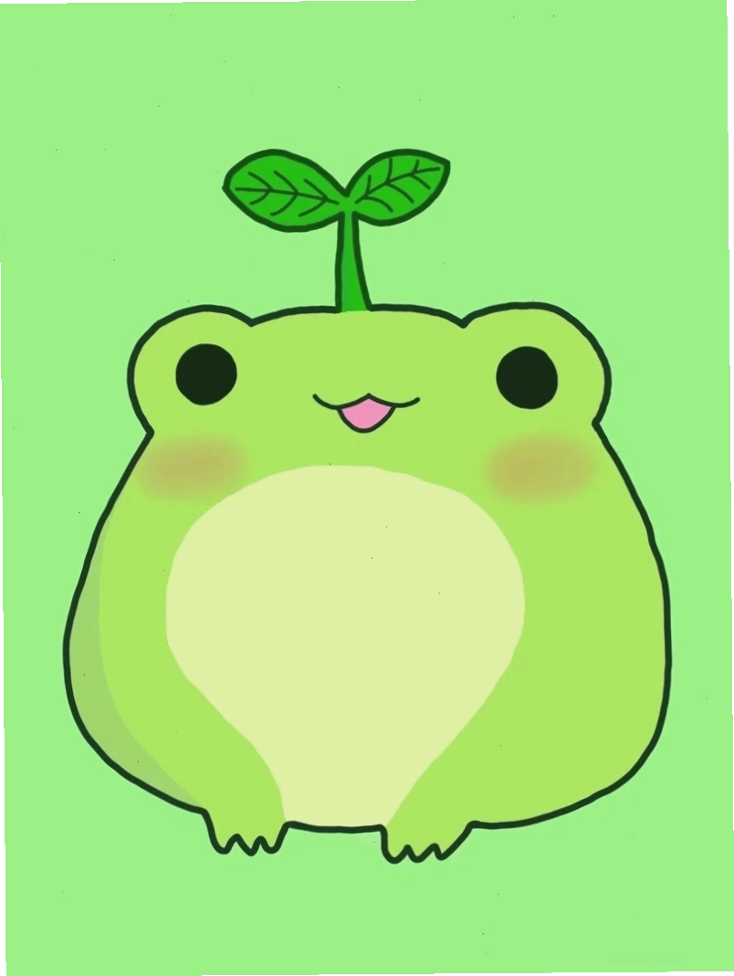 Thay avatar bằng avatar ếch chibi siêu dễ thương