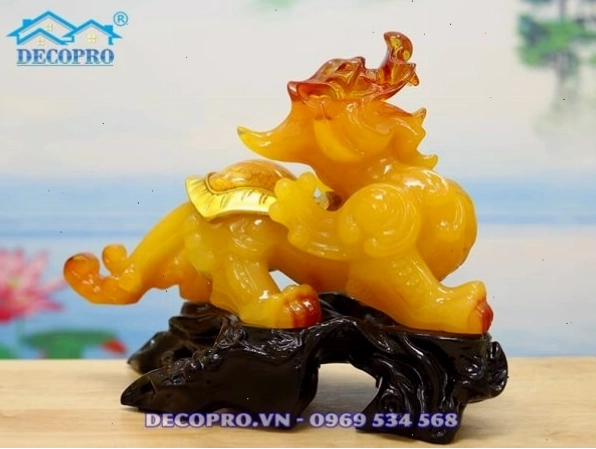 Tỳ hưu phong thủy trên kệ