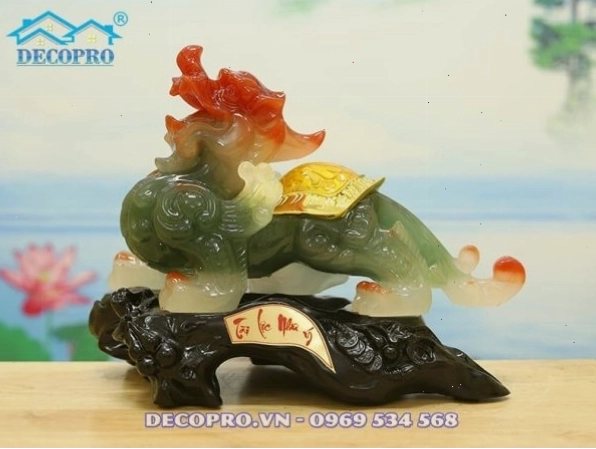 Tỳ hưu phong thủy trên quầy thu ngân