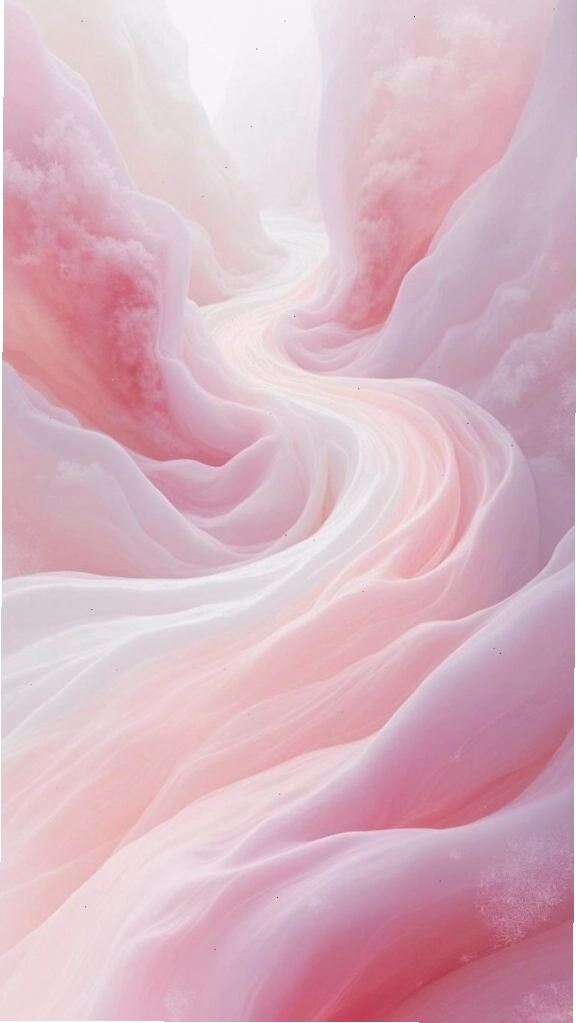 Vệt lụa hồng pastel mềm mại như giấc mơ nhẹ