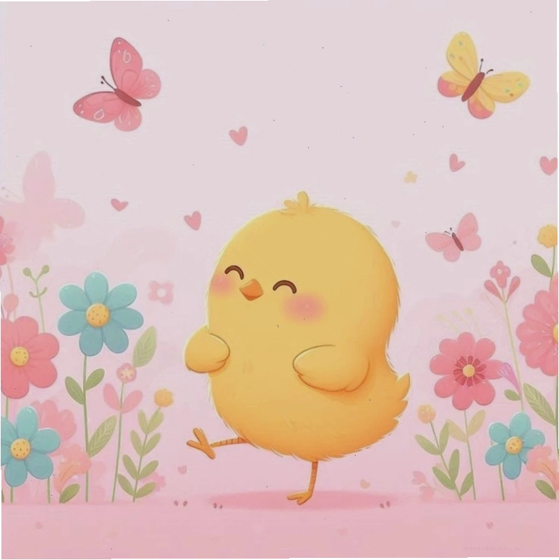 Yêu ngay gà con chibi
