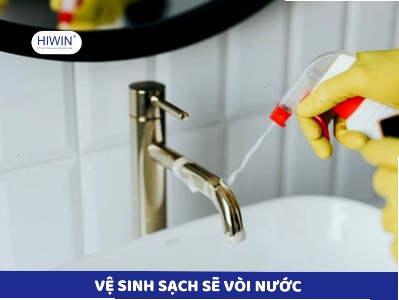 Bảo dưỡng vòi nước định kỳ giúp tăng độ bền