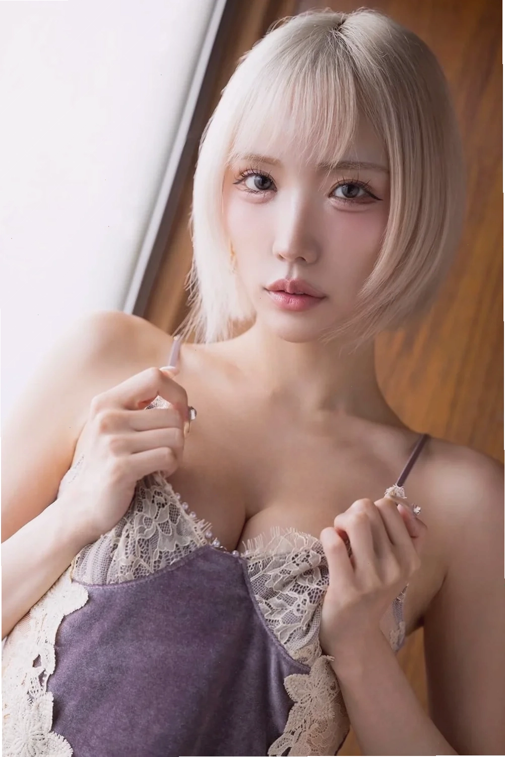Moka Haruhi trong một khoảnh khắc đời thường