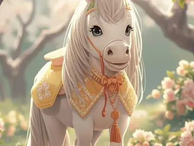 120+ Hình nền con ngựa Tết 2026 cute nhất hệ mặt trời