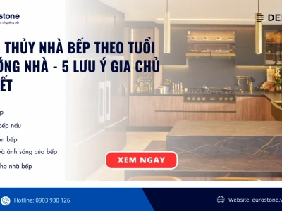 Hướng bếp theo phong thủy 2026: Chọn hướng, màu sắc và bố trí chuẩn nhất