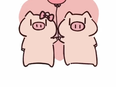 Khám phá bộ sưu tập hình nền con heo chibi cute, đáng yêu cho dế yêu