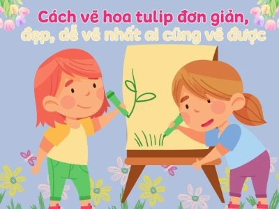 Khám phá Hình nền Hoa Tulip Vẽ Đẹp Mắt Cho Mọi Thiết Bị Năm 2026