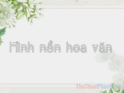 Khám phá vẻ đẹp tinh tế của hình nền hoa văn 3D ấn tượng