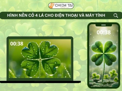 Tuyển chọn Hình nền Điện thoại Cỏ May Mắn 4 Lá Đẹp Nhất 2026