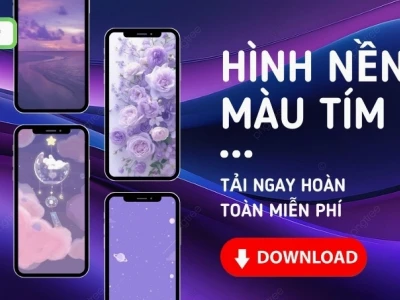 Tuyển Chọn Hình Nền Màu Tím Cute Độc Đáo Cho Mọi Thiết Bị Năm 2026